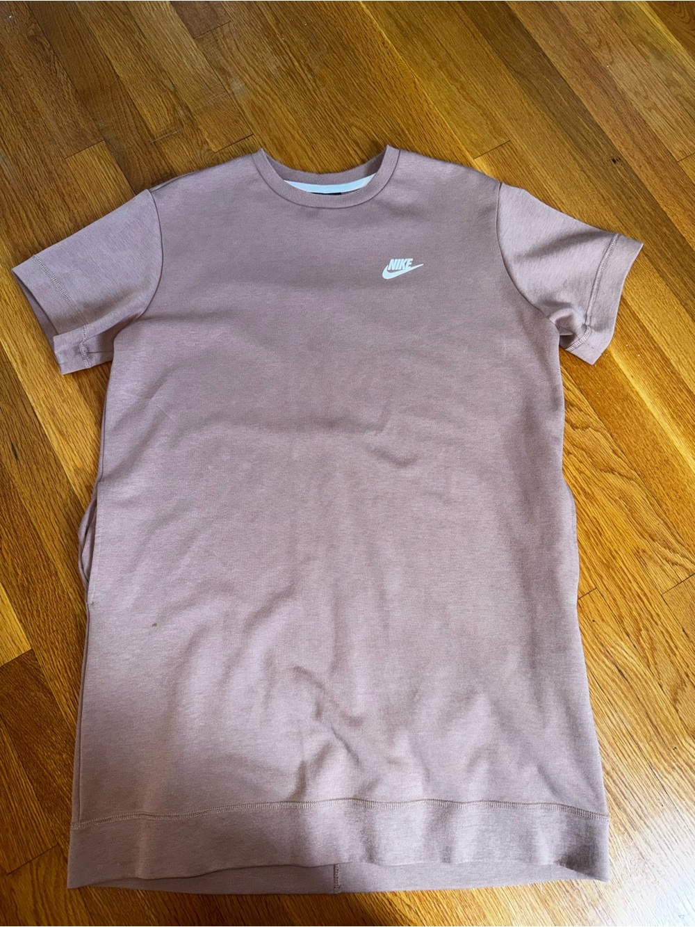 Nike Women’s tan/brown Crewneck T-Shirt Dress